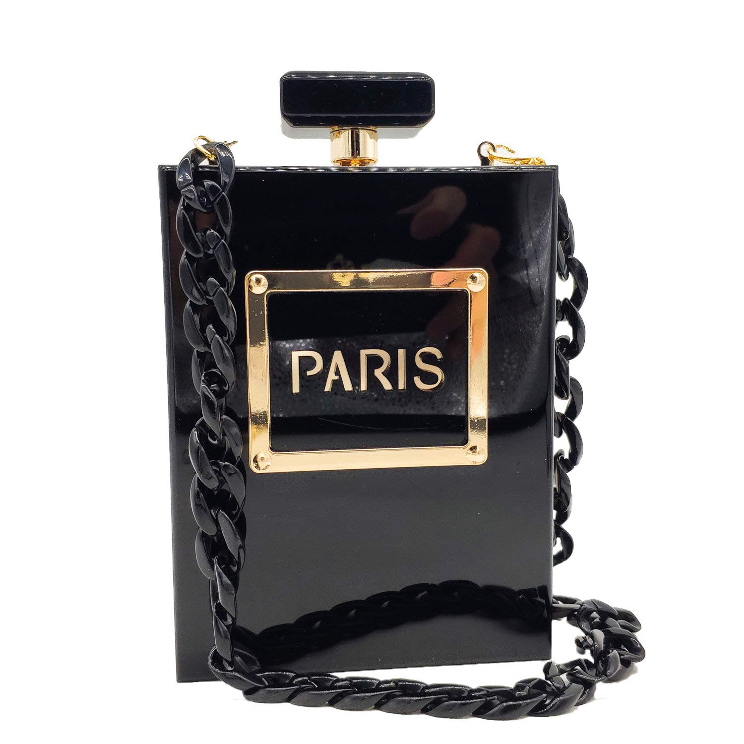 Women Bags Chanel - Torebki wieczorowe damskie akrylowe paryskie perfumy