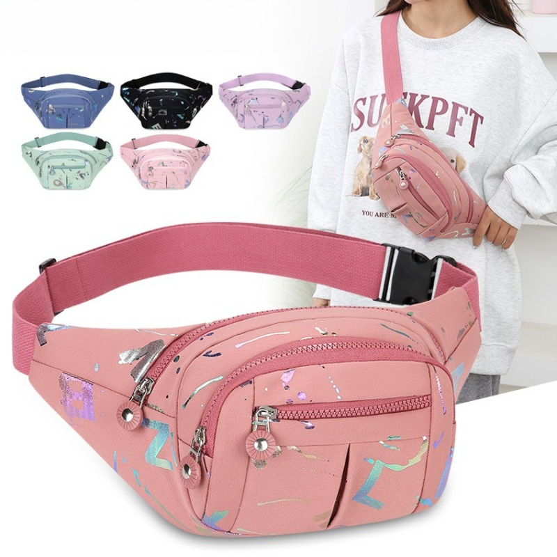Women Bags Deals - Damska saszetka biodrowa z nadrukiem i