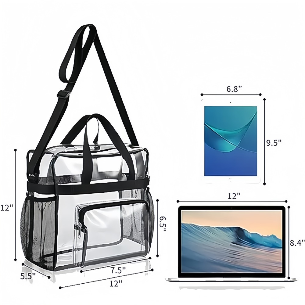 Przezroczysta torba typu tote, – Women'S Bags Cross Body recenzja i cena