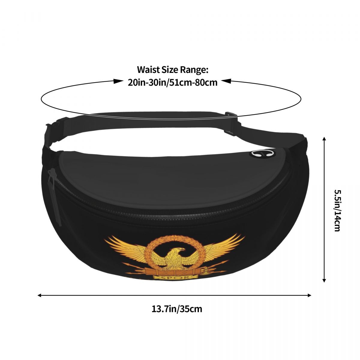 Torba biodrowa SPQR Rzym dla m – Women Bags Rome recenzja i cena