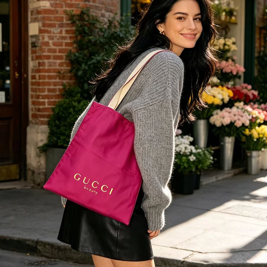 Torba GUCCI damska, płócienna  – Women Bags Deals recenzja i cena